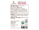 Organic Milk Chocolate Jolly Santa Claus