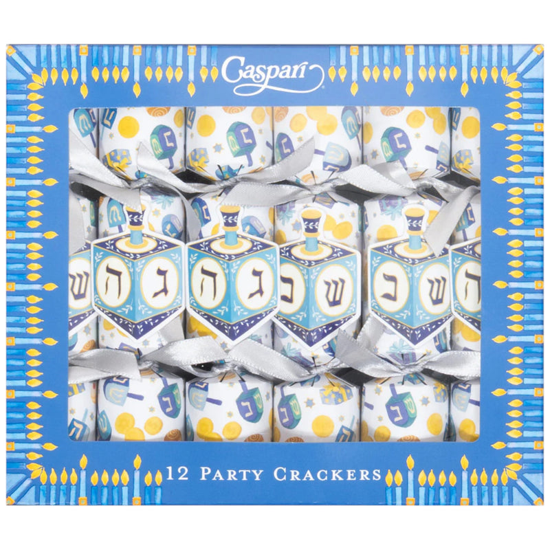 Dreidel, Dreidel, Dreidel Celebration Crackers - includes 12 Celebration Crackers