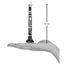 Clarinet  Glass Ornament