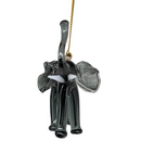 The Egyptian Glass Dark Emerald Elephant Ornament - Christmas >> Ornaments >> Egyptian Glass - by Egyptian Museum - view 4