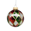 Krebs Value Glass Ornament 4 pack - Holiday Diamond Balls - Christmas >> Ornaments >> Glass - by Christmas By Krebs - view 2