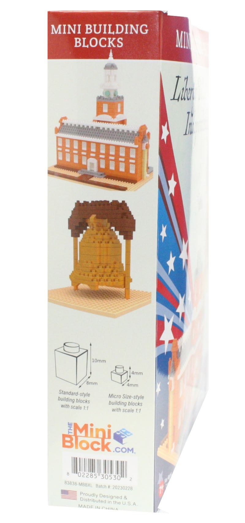 Mini Building Blocks - Liberty Bell and Independence Hall