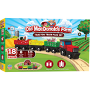 Old Macdonald's Farm Tractor Train Play Set - Toy Shoppe >> Trains - by Masterpiece Puzzle