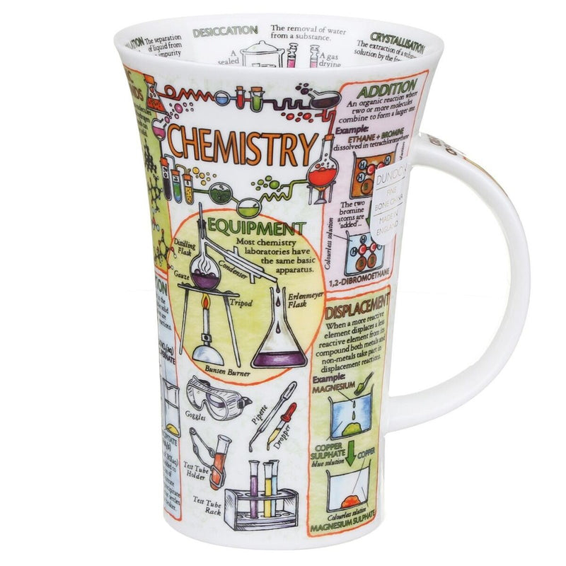 Chemistry Fine Bone China Mug Glencoe Style By Dunoon