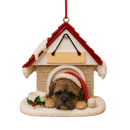 Ceramic Doghouse Ornament - Boxer - Animals - by E&S Pets