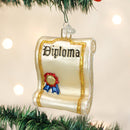 Diploma Glass Ornament - Christmas >> Ornaments >> Life's Moments - by Old World Christmas - view 4