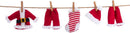 Santa Suit 'Clothesline' Garland - 32 Inches long - Garland - by Kurt Adler - view 5