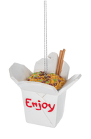 Asian Delight Food Ornament - Takeout Box