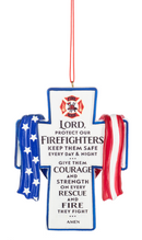 Protect And Serve Ornament - Fire - Christmas >> Ornaments >> Occupational - by Ganz