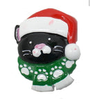 Cat with Scarf Stick On - The Country Christmas Loft