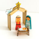 Petit Collage Nativity Advent Calendar