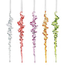 Acrylic Faceted Icicle - - Christmas >> Ornaments - by Facets