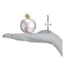 Baseball Glass Ornament - Christmas >> Ornaments >> Sports - by Old World Christmas - view 2