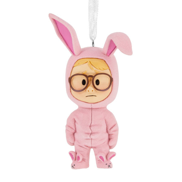 A Christmas Story Ralphie in Bunny Suit Stylized Christmas Ornament