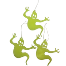 Glow In The Dark Halloween Hanging Ghost - Set of 3 - Holidays >> Halloween - by Gerson - view 2