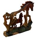 Brown Horse In A Horse Figurine