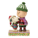 Snoopy And Charlie Brown Christmas Sweaters Figurine