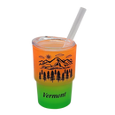 Vermont Green Mountains Glass 2oz Shooter -  Indigo Twilight