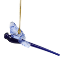 Egyptian Glass Dragonfly Ornament - Blue