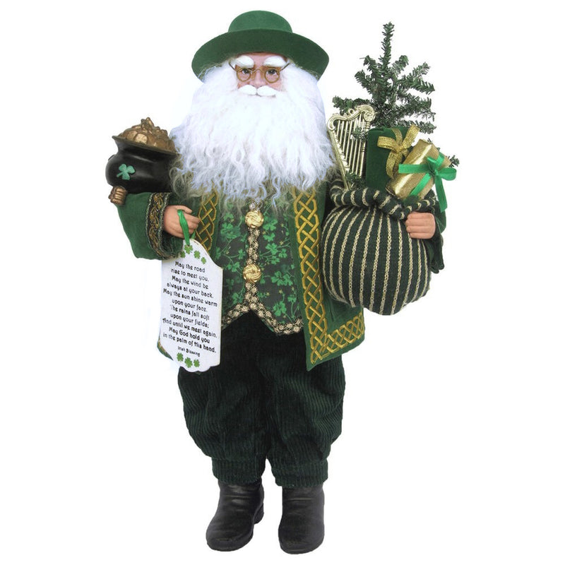 Irish Santa Claus - 18 Inch - The Country Christmas Loft