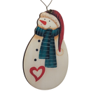 Beloved Snowman Winter Treasure Ornament
