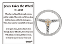 Jesus Takes the Wheel Charm - Gift Shoppe >> Jewelry >> Charms and Worry Stones - by Ganz
