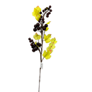 Grape Cluster Spray  With Autumn Leaves 15 1/2 Inch