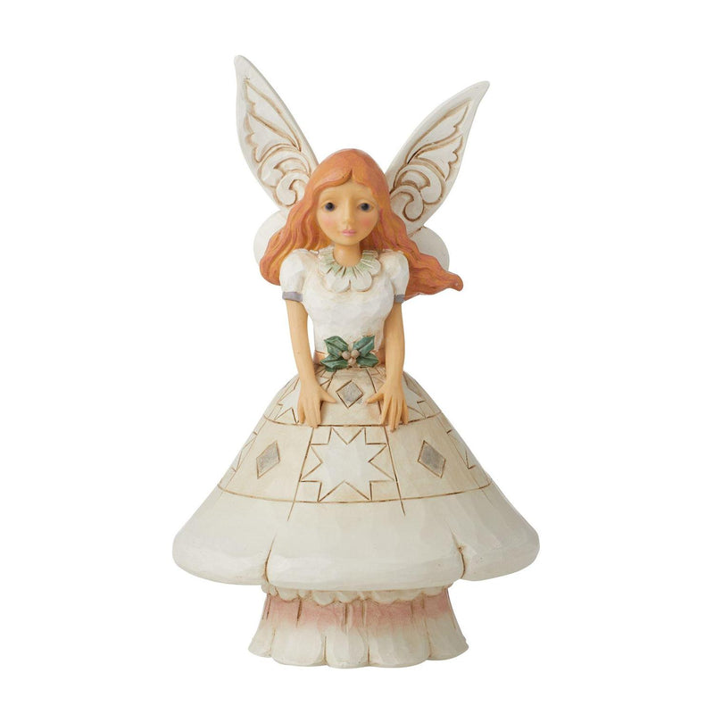 Woodland Fairy in a Mushroom Skirt