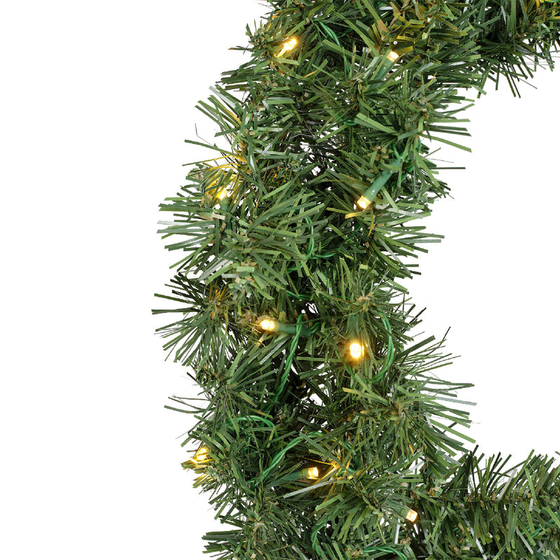 Imperial Wreath - 20 Inch - LED Lighted
