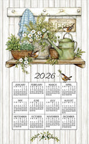 2026 Linen Calendar Towel - Fresh Herbs