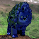 Barnyard Sheep - Metallic Blue / Green