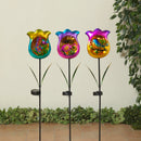 Solar-Powered Tulip Garden Stake - - Home & Living >> Garden - by Gerson