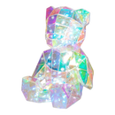 Lighted Holographic Bear in a Gift Box - 7 Inch