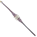 Amethyst Spiral Icicle Ornament