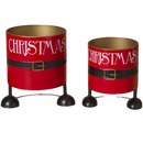 Santa's Merry Planter -