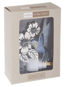Hummingbird Nightlight - Zinc