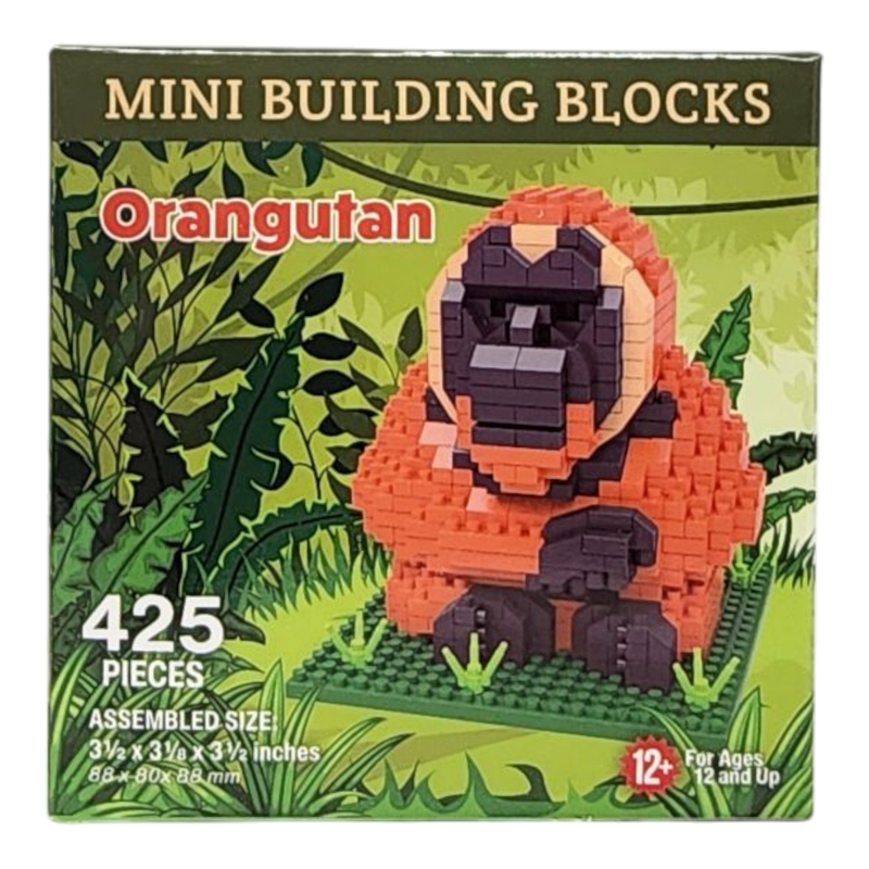 Mini Building Blocks - Orangutan