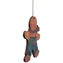 Cozy Country Gingerbread in Overalls