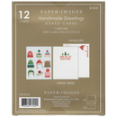 Handmade Greetings Boxed Cards - Winter Hats