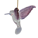 Egyptian Glass Hummingbird Ornament - Purple Wings / Blue Beak - Christmas >> Ornaments >> Egyptian Glass - by Egyptian Museu