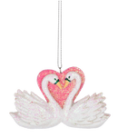 Swan Couple Ornament