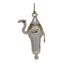 Clear and Gold Camel Ornament