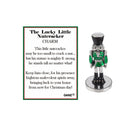 Lucky Little Nutcracker Charm - Green