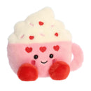 Harper Heart Latte  Palm Pal - Toy Shoppe >> Plush - by Aurora - view 2