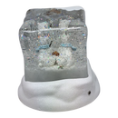 Lighted Swirl Polar Bears Cube Snowglobe - Christmas >> Snowglobes - by Confetti Lites - view 3