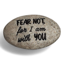 Scripture Stone - Fear Not for I am With You - Gift Shoppe >> Jewelry >> Charms and Worry Stones - by Angel Star - view 2