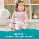 Winky Lamb - Plush Rattle - 7 Inch