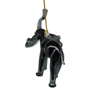 The Egyptian Glass Dark Emerald Elephant Ornament - Christmas >> Ornaments >> Egyptian Glass - by Egyptian Museum - view 2