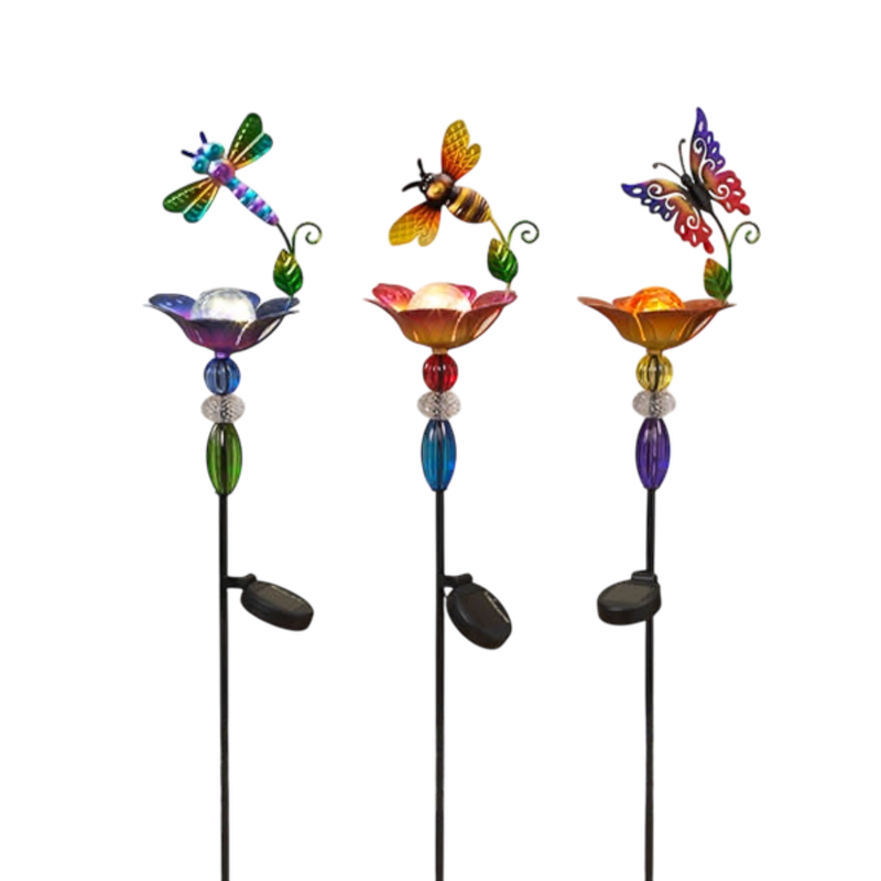 Solar Lighted Garden Stake -