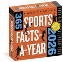 Official 365 Sports Facts-A-Year Page-A-Day Calendar 2026